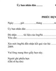 Biên nhận tài liệu chứng thực